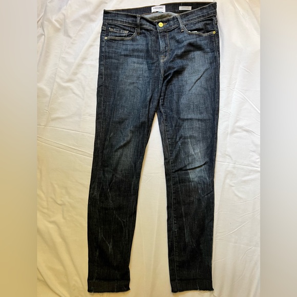 Frame Denim Le Skinny de Jeanne Distressed 31 - Picture 5 of 6